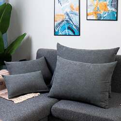 Scandinavian Simple Sofa Pillow Rectangular Cushion Large Cushion Long Pillow Bedside Back Cushion Cover