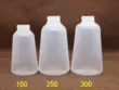 Chai pha chế công nghiệp có đầu kim chai chất lỏng pha chế trong suốt bóp chai pha chế chai nhựa rỗng thau nhựa Thiết bị nước / Bình chứa nước
