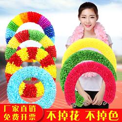 Hard Wire Hoop Garland Sports Event Props Opening Ceremony Kindergarten Dance Gymnastics Circle Equipment Props Colorful