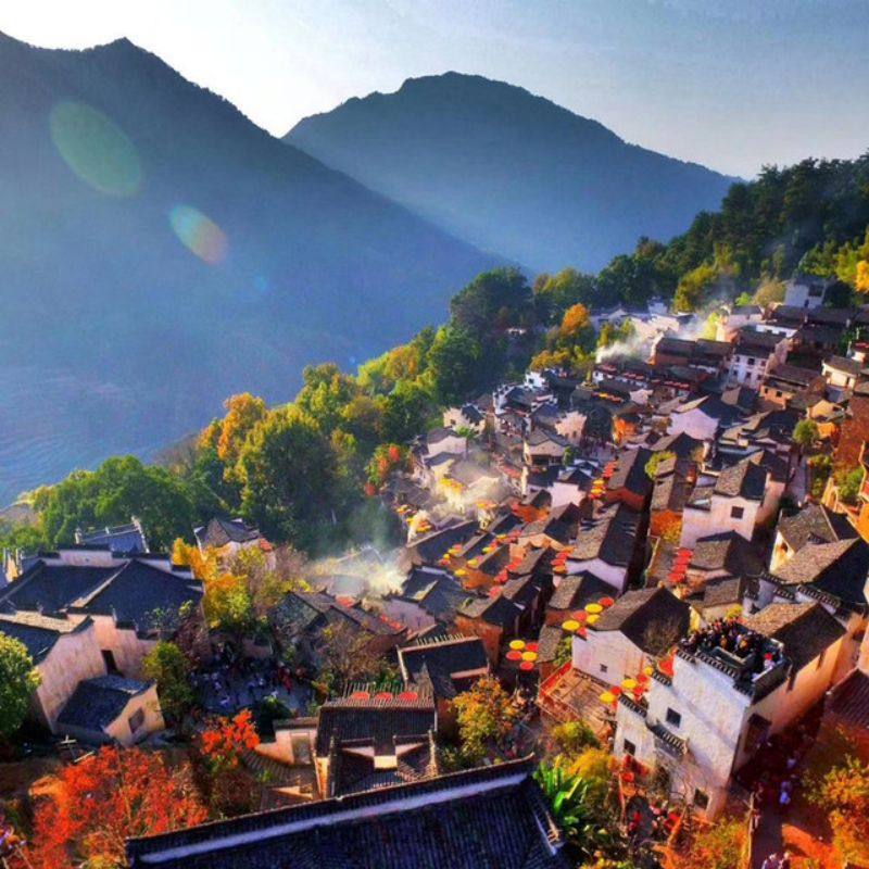 江西望仙谷篁岭三清山景德镇安徽黄山宏村新安江纯玩8天7晚跟团游