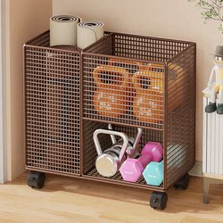 Yoga Mat Storage Basket, Household Sports Equipment Storage Organizer, Sports Equipment Rack, Dumbbell Tool Storage Shelf