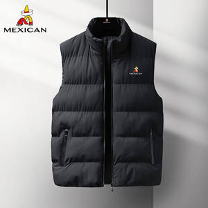 
Scarecrow Vest Men's Autumn and Winter Trendy Handsome Warm Vest Thickened Waistcoat Vest Jacket Men's and Women's Cotton Clothes