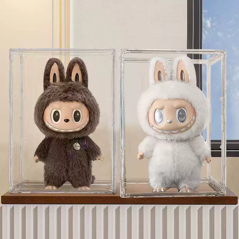 zimomo大首领展示盒磁吸可开门阴晴天使透明防尘三代