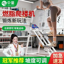 Multifunctional Fitness Step Machine, Stair Climber, Running Machine, Silent Home Climbing Machine, Sports Fitness Stair Machine