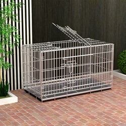 Dog Cage for Small Dogs Like Teddy, Medium and Large Dogs Like Corgi and Pomeranian, Foldable Dog Cage, Rabbit Cage, Pigeon Cage, Cat Cage