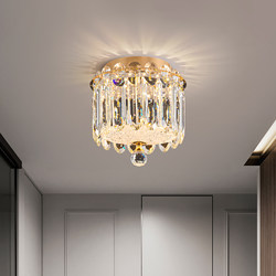 Entrance Hall Light, French Light Luxury Ceiling Light for Hallway, Cloakroom, Corridor Crystal Light, High-End Bedroom Ceiling Light, New Model