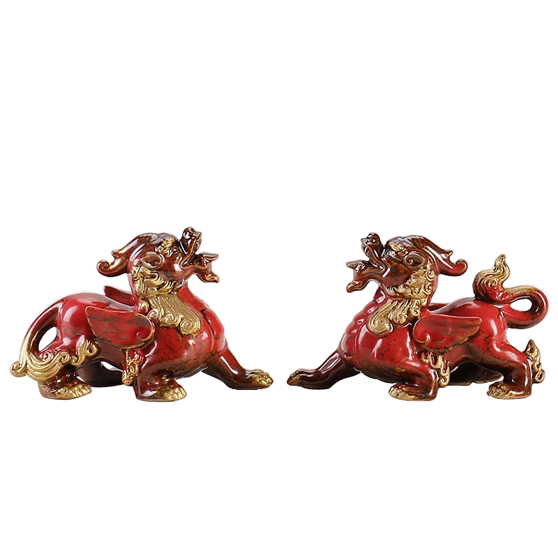 金蟾招财摆件纯铜三足金蟾蜍聚宝盆开业礼品三脚金蝉新中式装饰品