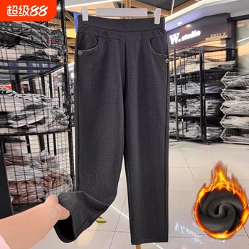 
Middle-aged and elderly mothers in spring and autumn straight-leg grandma's pants casual