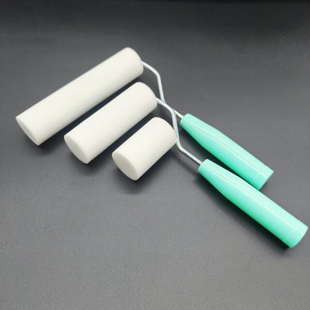 Sponge roller brush high-density brushing tool latex paint paint painting art paint wall brush small roller
