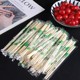 Disposable natural bamboo chopsticks for household fast food bowls and chopsticks takeaway independent packaging and hygiene