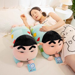 Crayon Shin-Chan Doll Extra-Large Pillow Long Pillow for Girls to Sleep On, Bedside Pillow, Sofa Cushion, Plush