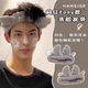 Beam with a male face -to -face mask men's head hoop Makeup headpiece head scarf hair binding hair bundle card head decorative deer horn
