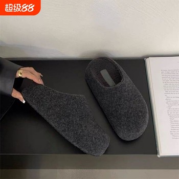 Gray woolen thick-soled slippers were purchased more than 6,000 times