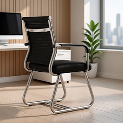 Ergonomic Computer Chair, Comfortable Backrest Chair, Long-Sitting Office Chair, Study Desk, Home Stool, Sturdy