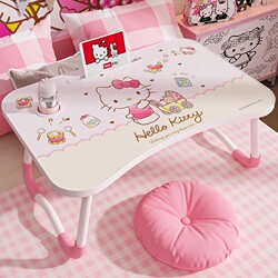 Cute Cartoon Bed Table, Children's Study Desk, Foldable Small Table Board, Dormitory Student Homework Desk, Winter Bed Table, Laptop Stand, Bed Writing Desk, Lazy Desk