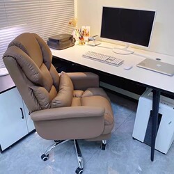 Home Computer Chair, Comfortable for Long Sitting, Swivel Chair, Office Chair with Backrest, Ergonomic Chair, Sofa Chair, Streamer Chair, Sturdy