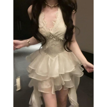 
Pure lust sweet and spicy style lace studded dress