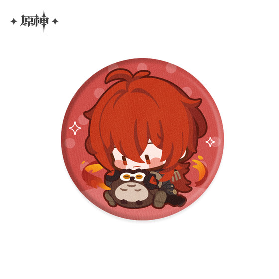 [Original God Official] Q version of the character series plush badge surrounding Genshin