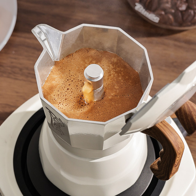 Bincoo coffee double valve Moka pot home hand grinding coffee