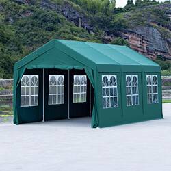 Trendy Durable Parking Shed for Home Use, Mobile Car Garage, Sun and Rain Protection Tent, Sunshade Tent, Foldable Carport