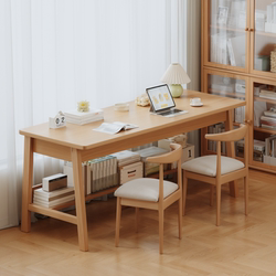 Long Table, Double Desk, Wall-Mounted Long Table, Bedroom Home Student Writing Desk, Office Computer Desk, Workbench