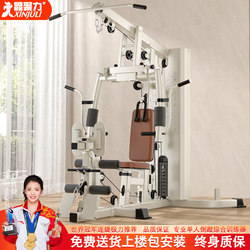 Comprehensive Trainer Home Single Station Multi-Functional Inverted Pedal Integrated Strength Fitness Equipment Men's Indoor Sports Equipment