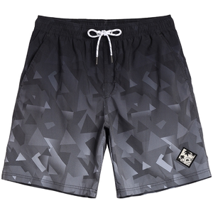 GELLA couple swimsuit, men's quick drying loose size beach pants, seaside vacation travel floral shorts, can be worn in the water