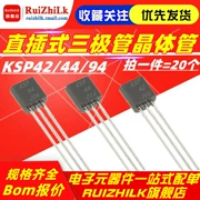 Triode KSP42 A42/KSP44 A44/KSP92 A92 KSP94 Bóng bán dẫn NPN/PN TO-92