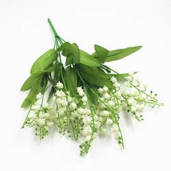 Plastic flower wedding ceremony bride's hand bouquet