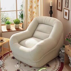 Lazy Sofa for Small Apartments, Can Be Used for Sleeping and Lying Down, Single-Person Nest, Tatami Mat for Bedroom, Balcony, Comfortable and Relaxing, Living Room Stress-Relief