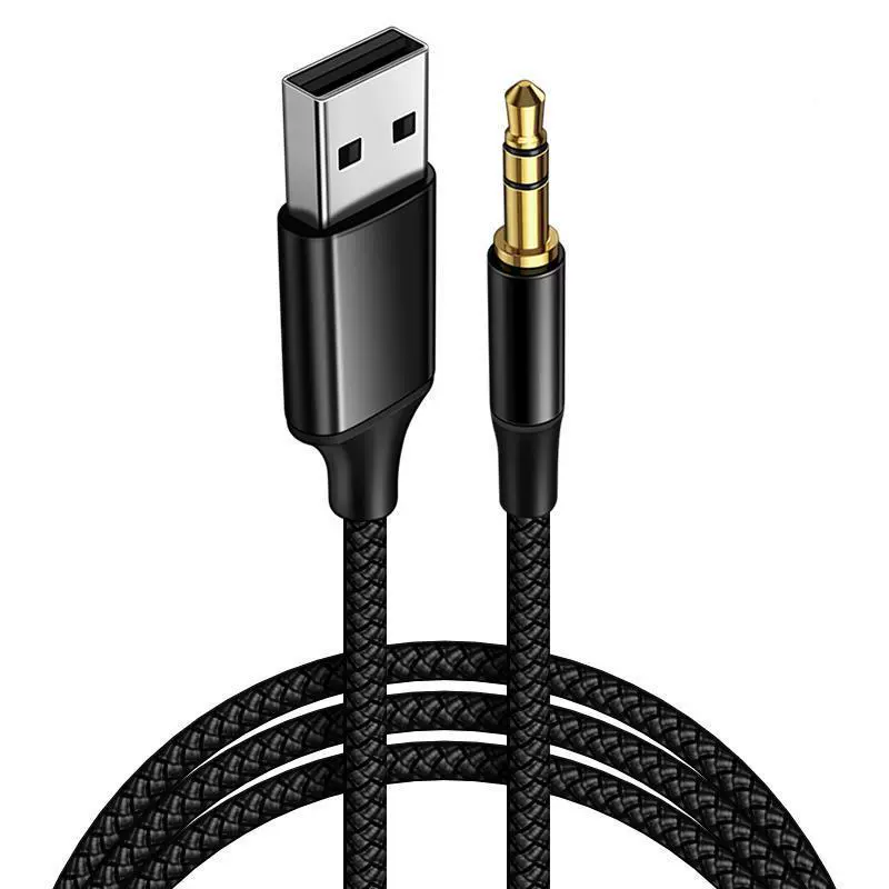 aux音频线 usb转35mm音频线3.