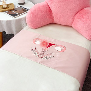 
Women's Hymn Bed Flag Beauty Salon Operation Room Bedding Decoration Bed Cover Bed Cover Beauty Club Elegant Matching