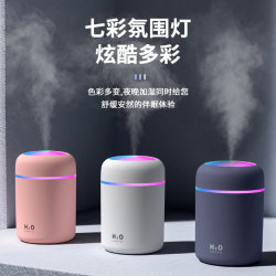 2025 New Small USB Humidifier for Home Bedroom Office Desktop Air Classroom Humidifier Atomizing Hydrating Spray Gift Portable Sprayer