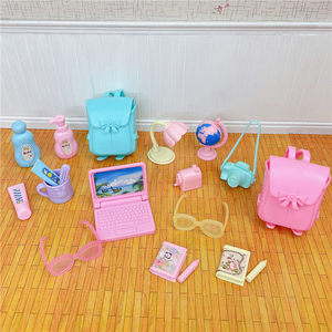 
Barbie Doll Gadgets Computer Books Glasses Toothbrushes Pet House Scene Props Ornaments Children's Toys Women