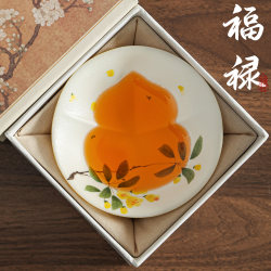 Chu Wu Hand-Painted Osmanthus Fortune Cup Ceramic Master Cup Tea Cup Personal Use Gourd Cup High-End Tea Tasting Cup Single Cup