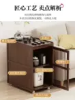 Sofa side table tủ trà bàn trà gia đình ấm đun nước tích hợp bàn trà side tủ bàn cà phê đơn giản tủ trà có thể tháo rời 