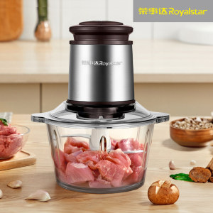 Rongshida meat grinder household electric stainless steel small stirring crushing stuffed dish complex food supplementary food multi -functional cooking machine