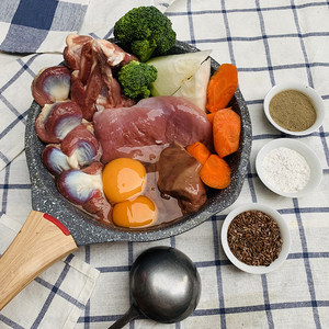 
Homemade dog food, canned dog food, high protein nutrition, grain-free dog rice, beautiful hair, glue-free meat pellets, small, medium and large dogs
