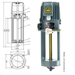 Quartz Sand Pump Adb-80b/100b Tiger Three-phase Electric Pump Cooling Belt Stirring Powder Circulation Pump 180w25