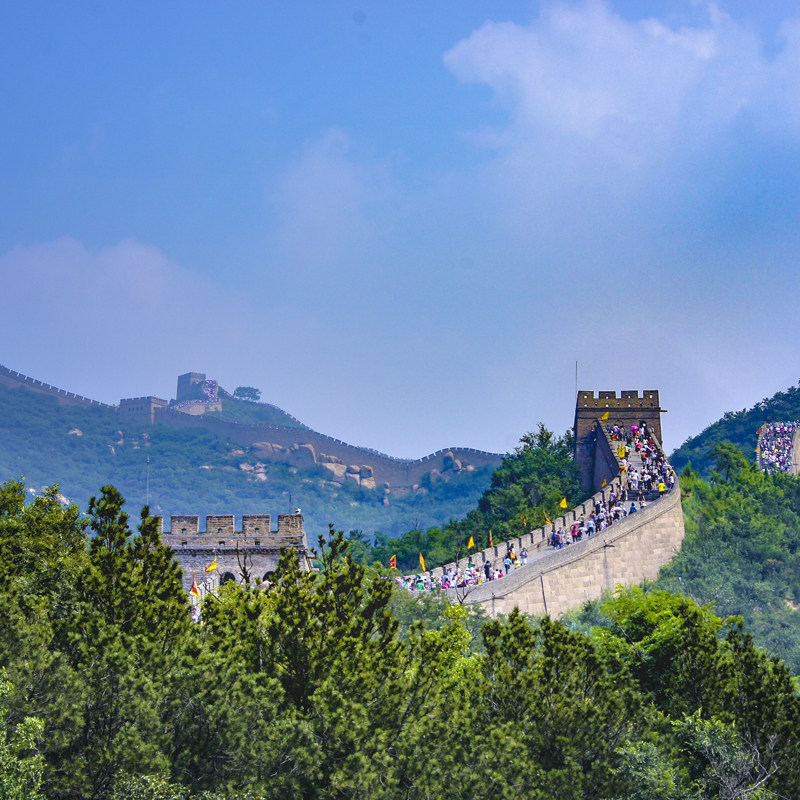 北京5天4晚半自由行故宫天安门广场升旗仪式颐和园八达岭长城天坛