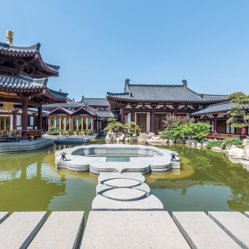 西安5天4晚跟团旅游壶口瀑布黄帝陵南泥湾杨家岭枣园兵马俑大雁塔