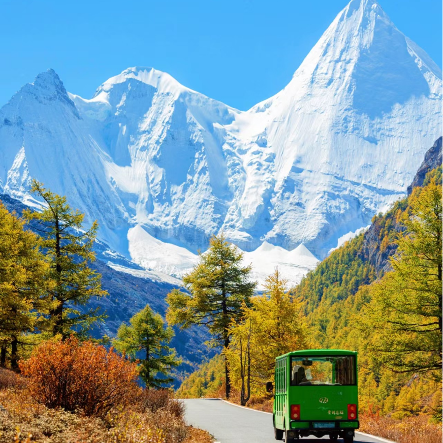 【2-8人小团】川西旅游纯玩7日游成都四姑娘山稻城亚丁墨石公园