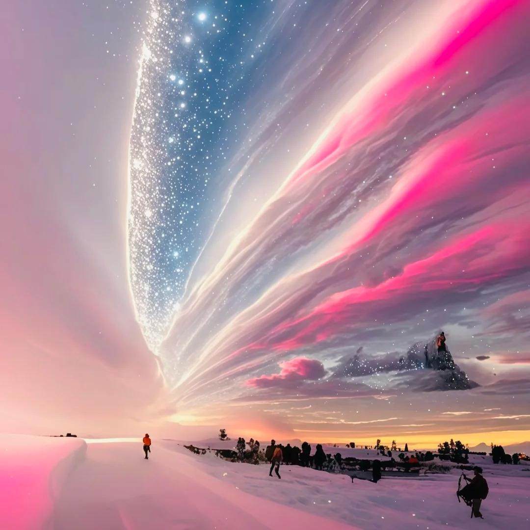 【2-8人小团】北极追光治愈旅行5天哈尔滨漠河北极村看极光含机票