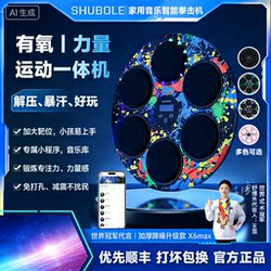 Same as Gina] Shubule X6 Home Music Boxing Wall Target Machine for Children to Focus on Adult Decompression Training Gift