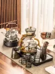 bàn trà điện thông minh cao cấp Năm Rồng kính mới hoàn toàn tự động bộ ấm trà hộ gia đình nhẹ sang trọng cao cấp từ tính ấm trà lười pha trà hiện vật bàn trà điện thông minh cao cấp Bàn trà điện