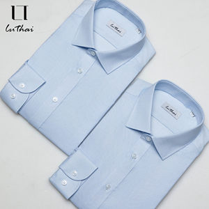 
Lu Thai 2026 new physical anti-wrinkle jacquard shirt business casual men's long-sleeved shirt daily men's wear