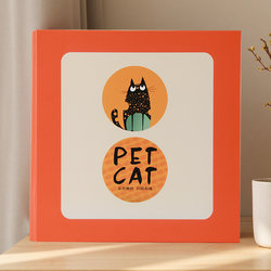 Large Photo Album, Baby's Growth Memory Book, Large-Capacity Family Storage Album with Insert Pages, Multi-Size Polaroid Couple Photo Album