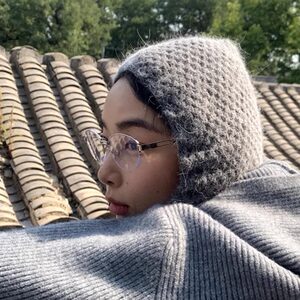 
LONSLAN ACC 2024 paired with oval half-frame metal flat-glass round face high-end lens frame glasses