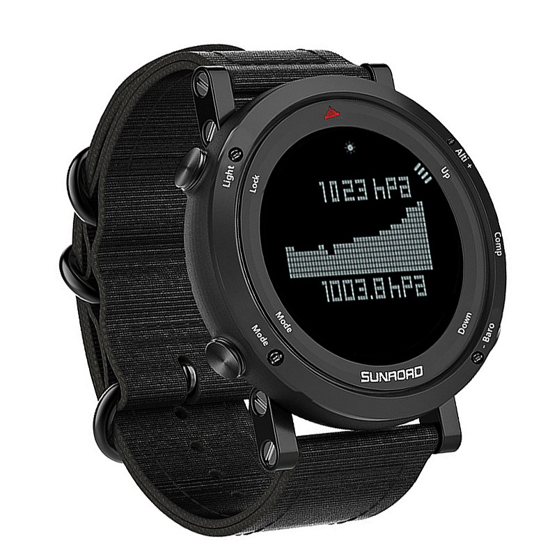 Multifunctional Digital Watch - Altitude, Barometer, Temperature - Men ...