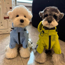 Dog clothes, waterproof jackets, Schnauzers and Bichons, Teddy and Shiba Inu, West Highland pet clothing, raincoats